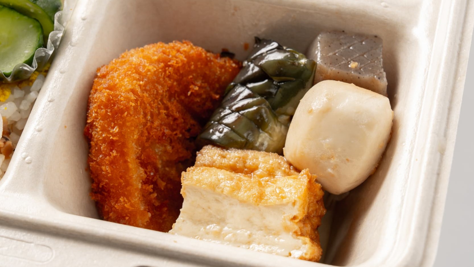 和風煮物・クリームコロッケ