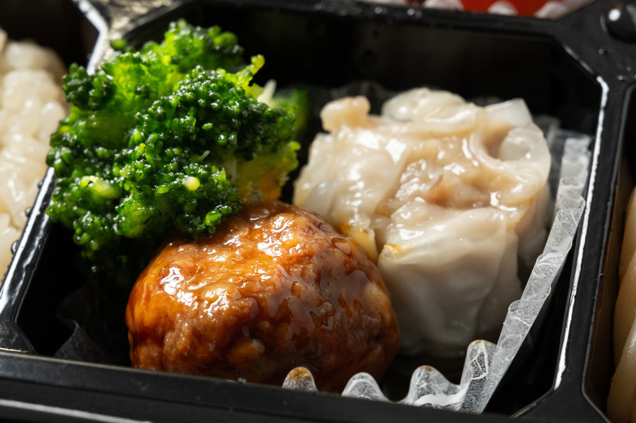 焼売・肉団子・ブロッコリー